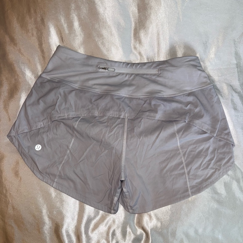 Lululemon Speed-up White Shorts - 2.5